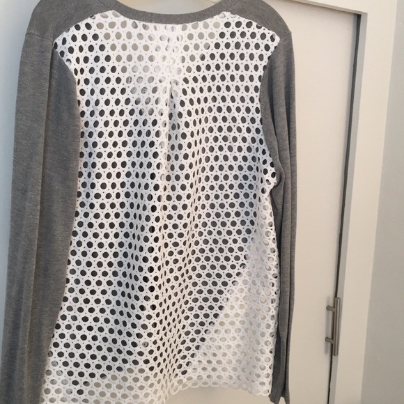 NWT knit & lace Cardigan - Picture 2 of 5